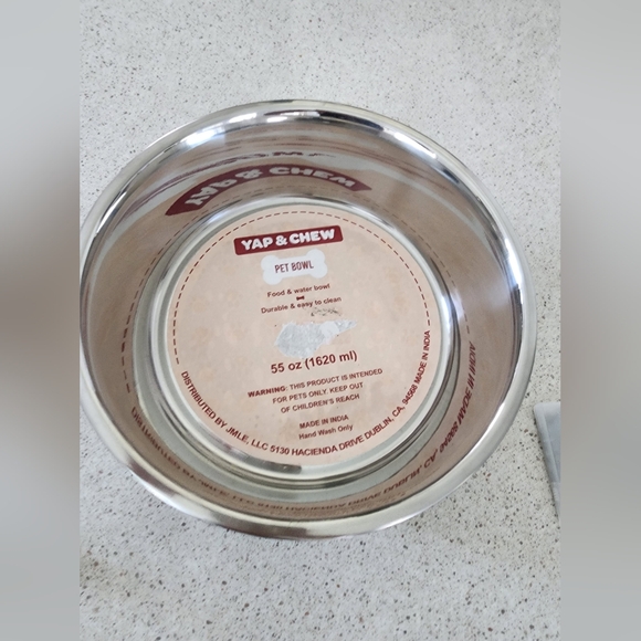 YAP & CHEW PET BOWL - Picture 3 of 3